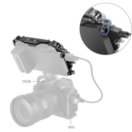 SmallRig CMA2209B - klatka do  Atomos Ninja, przykład użycia